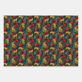 Leoparden Dschungel Geschenkpapier Set (Vorderseite 2)