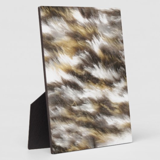 Leoparden Fotoplatte (Seite)