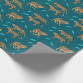 Leoparden Geschenkpapier (Ecke)