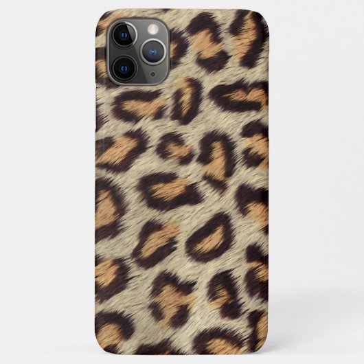 Leoparden-Imitate mit braunen Flecken Case-Mate iPhone Hülle (Rückseite)