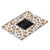 Leoparden | Individuelle Name Notizblock (Linke Seite)