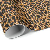 Leoparden, Käsekatsch Geschenkpapier (Rolleneckpunkt)