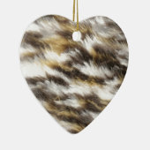 Leoparden Keramik Ornament (Rechts)