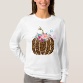 Leoparden-Kürbis T-Shirt (Vorderseite)