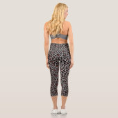 Leoparden-Leggings Capri Leggings (Rückseite)