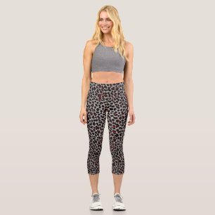 Leoparden-Leggings Capri Leggings
