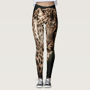 Leoparden-Leggings Leggings