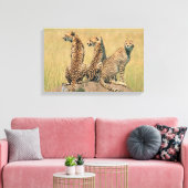 Leoparden Leinwanddruck (Insitu (Wohnzimmer))