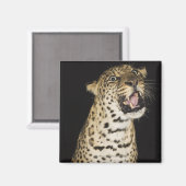 Leoparden Magnet (Vorderseite/Rückseite)