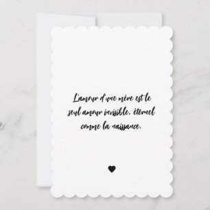 Leoparden-Muttertags-Karte Einladung