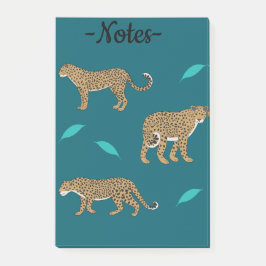 Leoparden Post-it Klebezettel