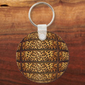 Leoparden-Schlüsselanhänger Schlüsselanhänger (Vorderseite)