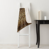 Leoparden-Skin-Muster Sherpadecke (Beispiel)