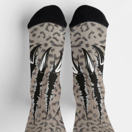 Leoparden Socken