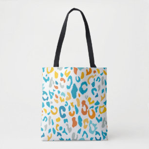 Leoparden Spots: Farbige Vintage Textur. Tasche