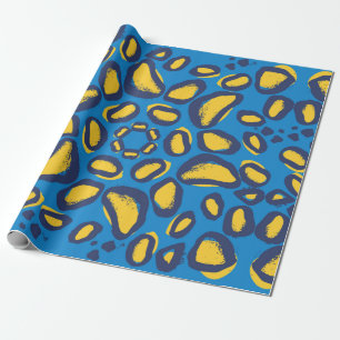 Leoparden-Tierdruckmuster Geschenkpapier