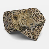 Leoparden u. Stellen Krawatte (Gerollt)