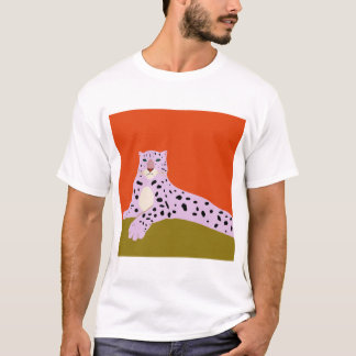 Leoparden und Blick auf uns T-Shirt