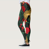 Leoparden und Rose Leggings (Links)