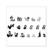 Leopardenaffen Permastempel (Design)