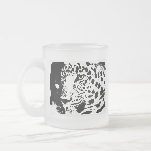 Leopardenauge Mattglastasse (Links)