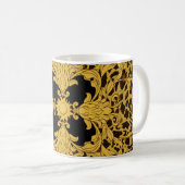 Leopardenbarocke, Verzierte Tierausdruck Kaffeetasse (VorderseiteRechts)