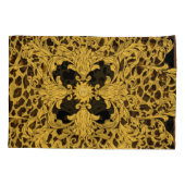 Leopardenbarocke, Verzierte Tierausdruck Kissenbezug (Rückseite)