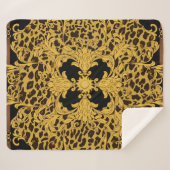 Leopardenbarocke, Verzierte Tierausdruck Sherpadecke (Vorderseite (Horizontal))