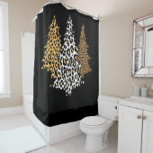 Leopardenbäume Geparden Duschvorhang (Beispiel)