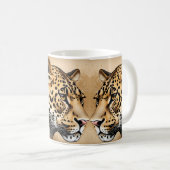 Leopardenblick: Kaffeetasse (VorderseiteRechts)