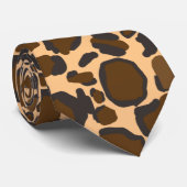 Leopardendesign Krawatte (Gerollt)