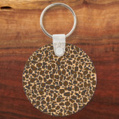 Leopardendesign Schlüsselanhänger (Vorderseite)