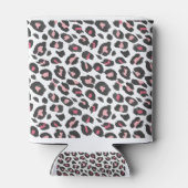 Leopardendruck, Gepard, Rosa, Girl Dosenkühler (Rückseite)