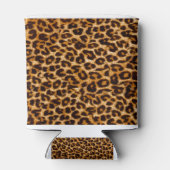 Leopardendruck, Gepard, Rosa, Girl Dosenkühler (Rückseite)