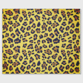 Leopardendruck Geschenkpapier (Flach)