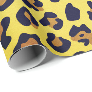 Leopardendruck Geschenkpapier