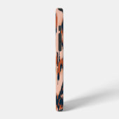 Leopardendruck: Nahtloses Textildesign. iPhone Hülle (Linke Seite)