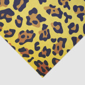 Leopardendruck Seidenpapier (Detail)