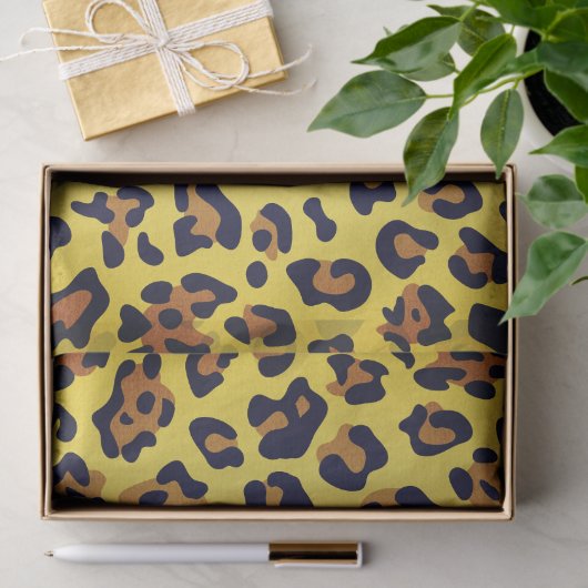 Leopardendruck Seidenpapier (Geschenk)