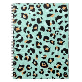 Leopardendruck, Tiermuster Notizblock (Vorderseite)