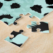 Leopardendruck, Tiermuster Puzzle (Seite)