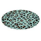 Leopardendruck, Tiermuster Schneidebrett (Ecke)