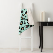 Leopardendruck, Tiermuster Sherpadecke (Beispiel)