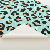 Leopardendruck, Tiermuster Sherpadecke (3/4)