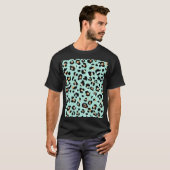 Leopardendruck, Tiermuster T-Shirt (Vorne ganz)