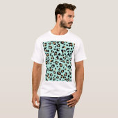 Leopardendruck, Tiermuster T-Shirt (Vorne ganz)