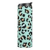 Leopardendruck, Tiermuster Thermosbecher (Nach links gedreht)