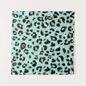 Leopardendruck, Tiermuster Wandteppich (Vorderseite (Horizontal))