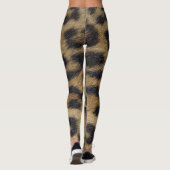 Leopardendrucke Leggings (Rückseite)