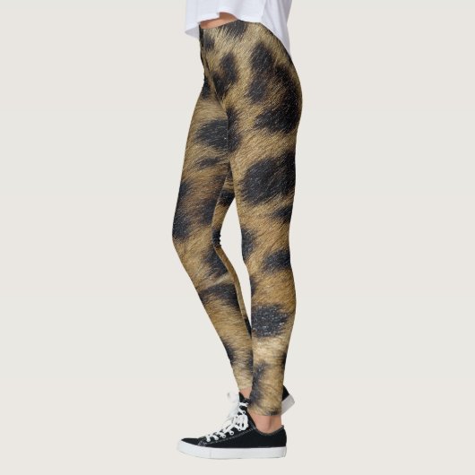 Leopardendrucke Leggings (Links)